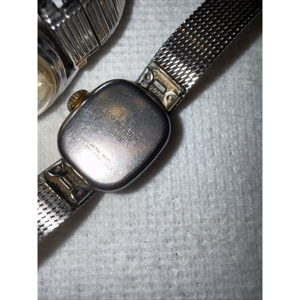 VINTAGE TIMEX WIND UP  WATCH - FITS 7" WRIST - BBA32B &‎ Belforte Spiegel Band - Picture 7 of 7